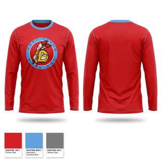 Long Sleeve Performance Shirt, Warriors, Softball, Teamtime, Team time, sublimation, custom sports apparel, team uniforms, spirit wear, spiritwear, sports uniforms, custom shirts, team store, custom team store, fundraiser sports, apparel fundraiser