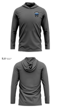 Rocky Mount Police Department Long Sleeve Performance Shirt with hood - 11