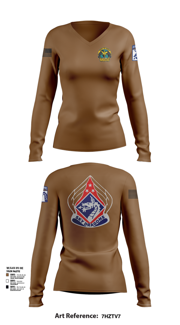 Womens Long Sleeve Vneck Shirt, 22 MPAD, , Teamtime, Team time, sublimation, custom sports apparel, team uniforms, spirit wear, spiritwear, sports uniforms, custom shirts, team store, custom team store, fundraiser sports, apparel fundraiser