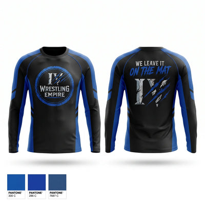 imperial valley wrestling empire Long Sleeve Performance Shirt - 2