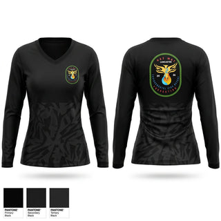 Womens Long Sleeve Vneck Shirt, Haz Mat 2 Environmental Fire Rescue Foundation, , Teamtime, Team time, sublimation, custom sports apparel, team uniforms, spirit wear, spiritwear, sports uniforms, custom shirts, team store, custom team store, fundraiser sports, apparel fundraiser