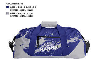 Duffle Bag, Hawks, , Teamtime, Team time, sublimation, custom sports apparel, team uniforms, spirit wear, spiritwear, sports uniforms, custom shirts, team store, custom team store, fundraiser sports, apparel fundraiser