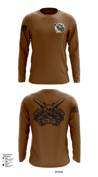 Long Sleeve Performance Shirt, USS Illinois (SSN 786), , Teamtime, Team time, sublimation, custom sports apparel, team uniforms, spirit wear, spiritwear, sports uniforms, custom shirts, team store, custom team store, fundraiser sports, apparel fundraiser
