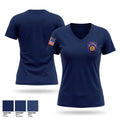 Patrol Officer Women's Short Sleeve V-neck Shirt - 1