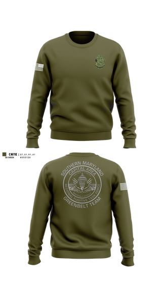 Crew Neck Sweatshirt, Forest Heights Police, Police, Teamtime, Team time, sublimation, custom sports apparel, team uniforms, spirit wear, spiritwear, sports uniforms, custom shirts, team store, custom team store, fundraiser sports, apparel fundraiser