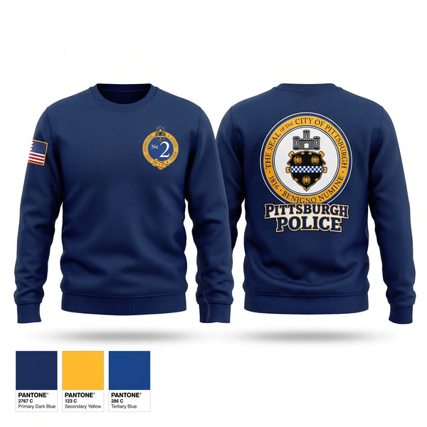 Crew Neck Sweatshirt, PBP, Police, Teamtime, Team time, sublimation, custom sports apparel, team uniforms, spirit wear, spiritwear, sports uniforms, custom shirts, team store, custom team store, fundraiser sports, apparel fundraiser