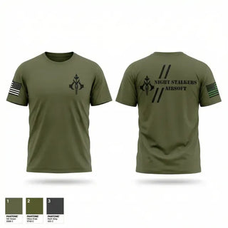 Old School Cotton Feel Shirt, Night Stalkers, Army, Teamtime, Team time, sublimation, custom sports apparel, team uniforms, spirit wear, spiritwear, sports uniforms, custom shirts, team store, custom team store, fundraiser sports, apparel fundraiser