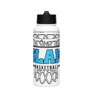 Slam Stainless Steel Water Bottle with a Straw Lid