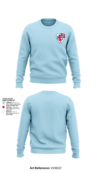 Crew Neck Sweatshirt, Mark Morris Soccer, Men's Soccer, Teamtime, Team time, sublimation, custom sports apparel, team uniforms, spirit wear, spiritwear, sports uniforms, custom shirts, team store, custom team store, fundraiser sports, apparel fundraiser