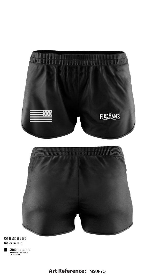 Ranger Panties, The Fireman,s Grooming Co., , Teamtime, Team time, sublimation, custom sports apparel, team uniforms, spirit wear, spiritwear, sports uniforms, custom shirts, team store, custom team store, fundraiser sports, apparel fundraiser