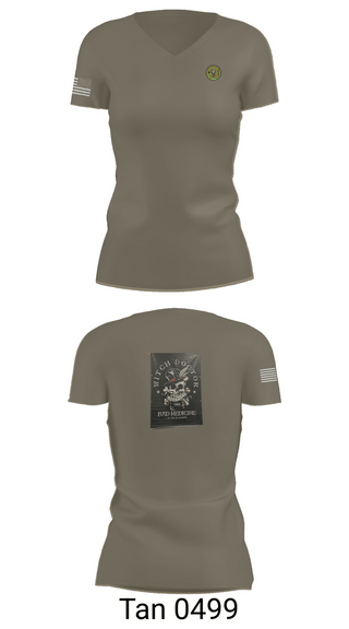 Womens Short Sleeve Vneck Shirt, C Co 2-104th GSAB, Army, Teamtime, Team time, sublimation, custom sports apparel, team uniforms, spirit wear, spiritwear, sports uniforms, custom shirts, team store, custom team store, fundraiser sports, apparel fundraiser