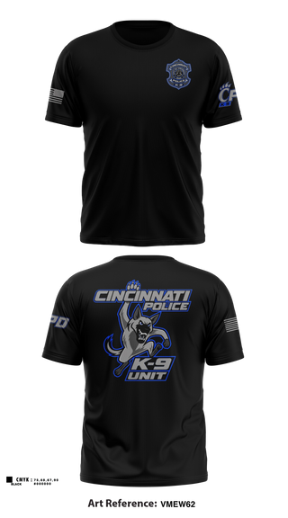 Short Sleeve Performance Shirt, Cincinnati PD Marine Patrol, Police, Teamtime, Team time, sublimation, custom sports apparel, team uniforms, spirit wear, spiritwear, sports uniforms, custom shirts, team store, custom team store, fundraiser sports, apparel fundraiser