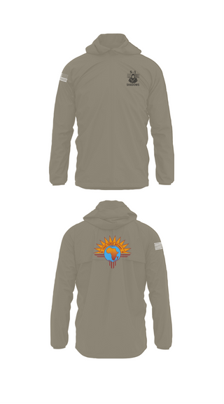 Windbreaker, TF BATAAN S1, Army, Teamtime, Team time, sublimation, custom sports apparel, team uniforms, spirit wear, spiritwear, sports uniforms, custom shirts, team store, custom team store, fundraiser sports, apparel fundraiser