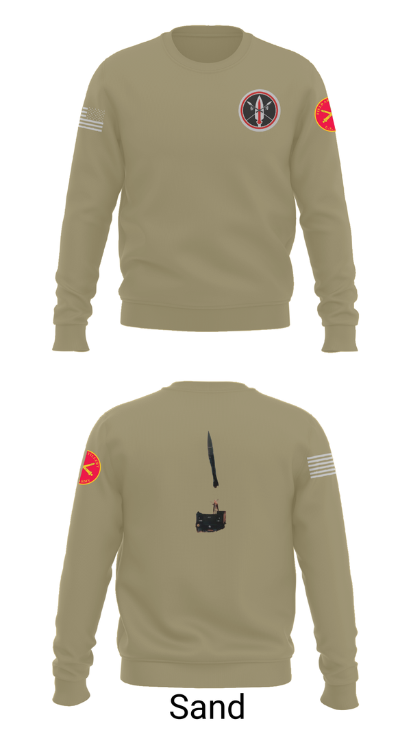 Crew Neck Sweatshirt, Lance missile reunion, Army, Teamtime, Team time, sublimation, custom sports apparel, team uniforms, spirit wear, spiritwear, sports uniforms, custom shirts, team store, custom team store, fundraiser sports, apparel fundraiser