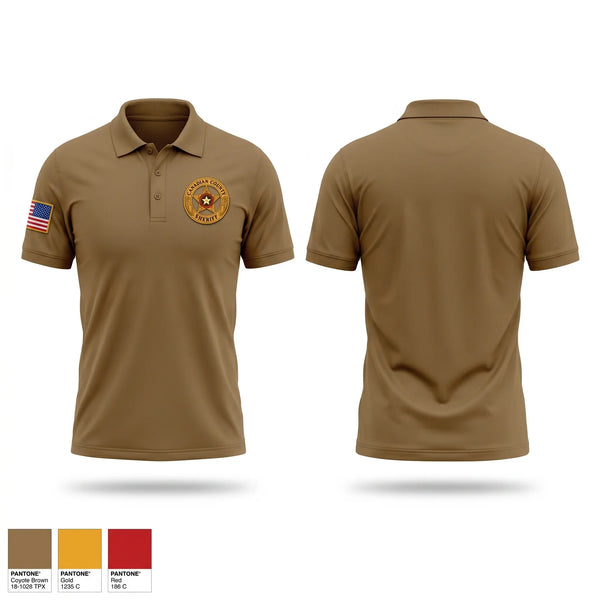 Short Sleeve Performance Polo, Canadian County Sheriff's Office, Police, Teamtime, Team time, sublimation, custom sports apparel, team uniforms, spirit wear, spiritwear, sports uniforms, custom shirts, team store, custom team store, fundraiser sports, apparel fundraiser