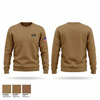 Crew Neck Sweatshirt, 519, Army, Teamtime, Team time, sublimation, custom sports apparel, team uniforms, spirit wear, spiritwear, sports uniforms, custom shirts, team store, custom team store, fundraiser sports, apparel fundraiser