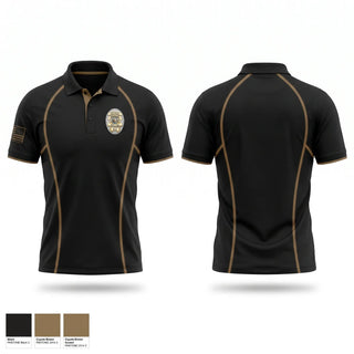 Short Sleeve Performance Polo, Coosada Police Department, Police, Teamtime, Team time, sublimation, custom sports apparel, team uniforms, spirit wear, spiritwear, sports uniforms, custom shirts, team store, custom team store, fundraiser sports, apparel fundraiser
