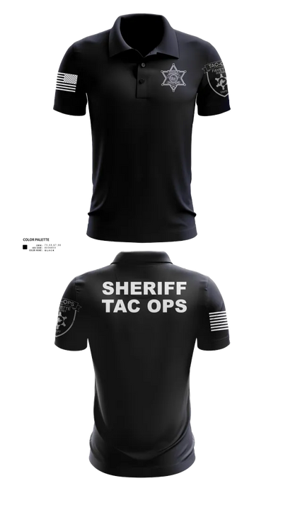 Fayette County Sheriff WV 38752837 Short Sleeve Performance Polo - 234