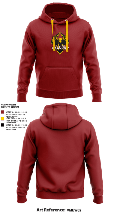 Marco Antonio Firebaugh Softball 60518833 Hoodie - 1