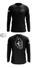 Wolf Combatives Long Sleeve Performance Shirt 105