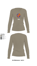1BSTB 82169238 Women's Long Sleeve V-neck Shirt - 62