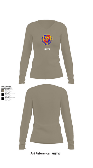 Womens Long Sleeve Vneck Shirt, 1BSTB, , Teamtime, Team time, sublimation, custom sports apparel, team uniforms, spirit wear, spiritwear, sports uniforms, custom shirts, team store, custom team store, fundraiser sports, apparel fundraiser