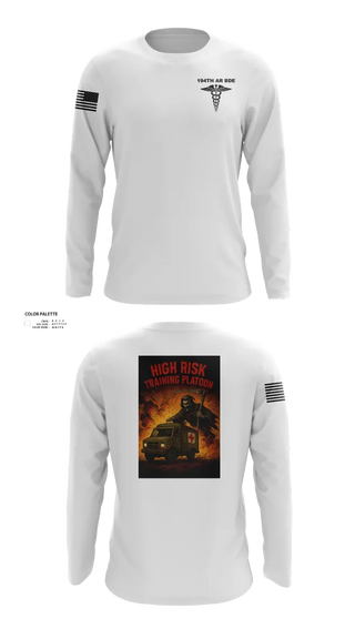 Long Sleeve Performance Shirt, 194th AR BDE HRT Medics, Army, Teamtime, Team time, sublimation, custom sports apparel, team uniforms, spirit wear, spiritwear, sports uniforms, custom shirts, team store, custom team store, fundraiser sports, apparel fundraiser