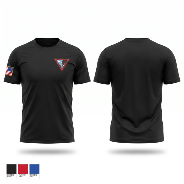 Short Sleeve Performance Shirt, HSM Weapons School Atlantic, Navy, Teamtime, Team time, sublimation, custom sports apparel, team uniforms, spirit wear, spiritwear, sports uniforms, custom shirts, team store, custom team store, fundraiser sports, apparel fundraiser