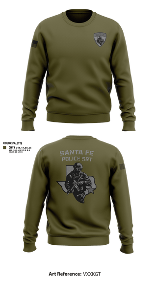 Crew Neck Sweatshirt, LMPD SRT, Police, Teamtime, Team time, sublimation, custom sports apparel, team uniforms, spirit wear, spiritwear, sports uniforms, custom shirts, team store, custom team store, fundraiser sports, apparel fundraiser