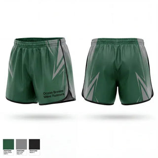 Track Shorts, Ocean Breeze Wave Runners, Track & Field, Teamtime, Team time, sublimation, custom sports apparel, team uniforms, spirit wear, spiritwear, sports uniforms, custom shirts, team store, custom team store, fundraiser sports, apparel fundraiser