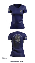 Fairfield Township Police 22913283 Women's Short Sleeve V-neck Shirt - 1