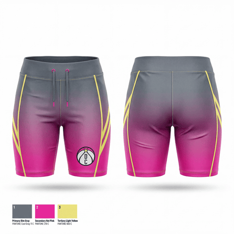 Womens Shorts, DC Hoops, Women's Basketball, Teamtime, Team time, sublimation, custom sports apparel, team uniforms, spirit wear, spiritwear, sports uniforms, custom shirts, team store, custom team store, fundraiser sports, apparel fundraiser
