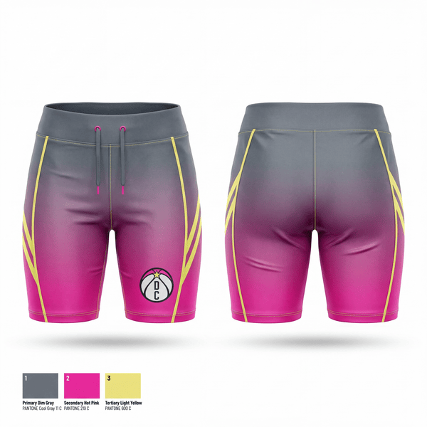 Womens Shorts, DC Hoops, Women's Basketball, Teamtime, Team time, sublimation, custom sports apparel, team uniforms, spirit wear, spiritwear, sports uniforms, custom shirts, team store, custom team store, fundraiser sports, apparel fundraiser