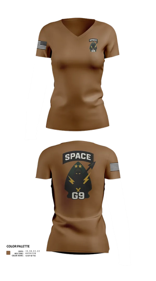 Womens Short Sleeve Vneck Shirt, 1SFC(A), , Teamtime, Team time, sublimation, custom sports apparel, team uniforms, spirit wear, spiritwear, sports uniforms, custom shirts, team store, custom team store, fundraiser sports, apparel fundraiser