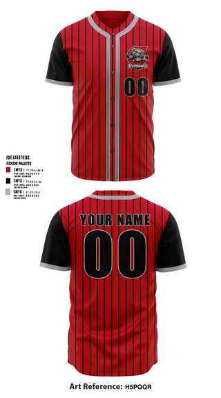 Full Button Baseball Jersey, Clarkston RiverDawgs, Baseball, Teamtime, Team time, sublimation, custom sports apparel, team uniforms, spirit wear, spiritwear, sports uniforms, custom shirts, team store, custom team store, fundraiser sports, apparel fundraiser