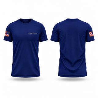 Old School Cotton Feel Shirt, Webster Groves Police Department, Police, Teamtime, Team time, sublimation, custom sports apparel, team uniforms, spirit wear, spiritwear, sports uniforms, custom shirts, team store, custom team store, fundraiser sports, apparel fundraiser