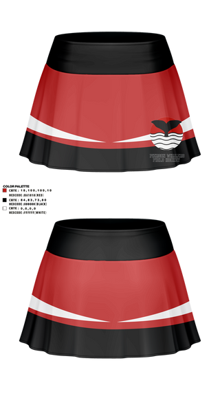 Skort, Pierson Whalers Field Hockey, Field Hockey, Teamtime, Team time, sublimation, custom sports apparel, team uniforms, spirit wear, spiritwear, sports uniforms, custom shirts, team store, custom team store, fundraiser sports, apparel fundraiser