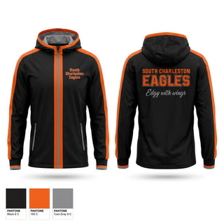 Windbreaker, South Charleston Eagles, Cheer, Teamtime, Team time, sublimation, custom sports apparel, team uniforms, spirit wear, spiritwear, sports uniforms, custom shirts, team store, custom team store, fundraiser sports, apparel fundraiser