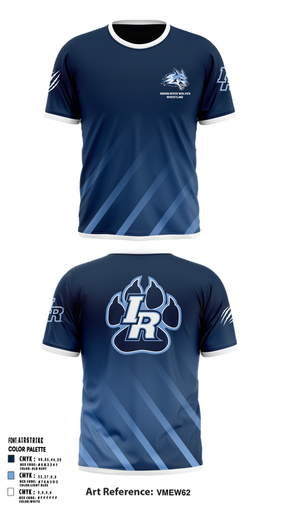 Indian River Wolves 97303805 Short Sleeve Performance Shirt - 1