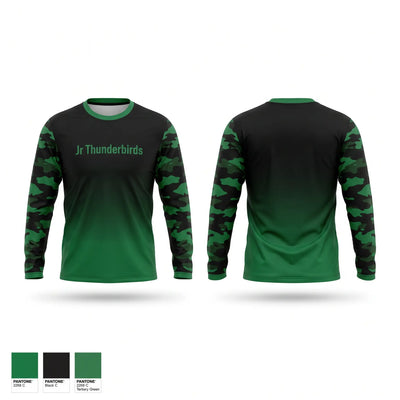 Jr. Thunderbirds Long Sleeve Performance Shirt - 1
