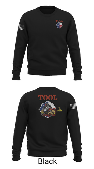 Crew Neck Sweatshirt, Tool Fire Rescue, Fire Department, Teamtime, Team time, sublimation, custom sports apparel, team uniforms, spirit wear, spiritwear, sports uniforms, custom shirts, team store, custom team store, fundraiser sports, apparel fundraiser