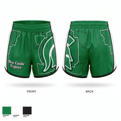 New Castle Trojans Women's Shorts - 1