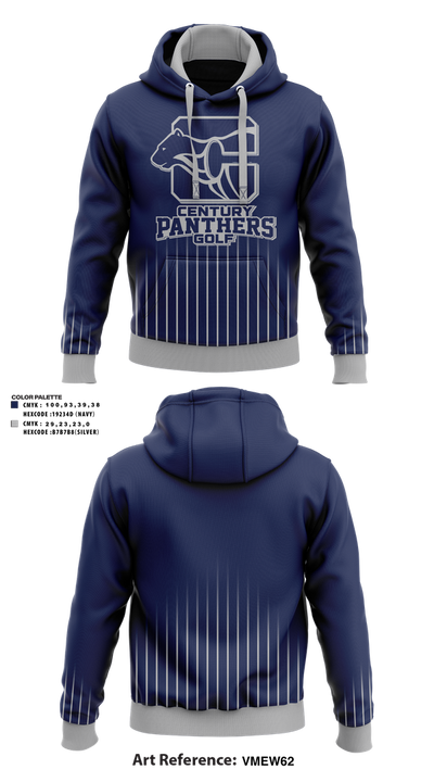 Century Panthers Golf 40813658 Hoodie - 1