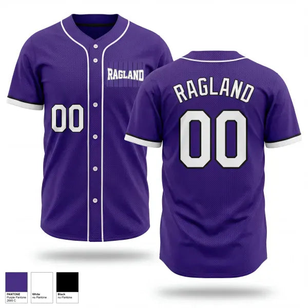 Full Button Baseball Jersey, Ragland 12u, Baseball, Teamtime, Team time, sublimation, custom sports apparel, team uniforms, spirit wear, spiritwear, sports uniforms, custom shirts, team store, custom team store, fundraiser sports, apparel fundraiser