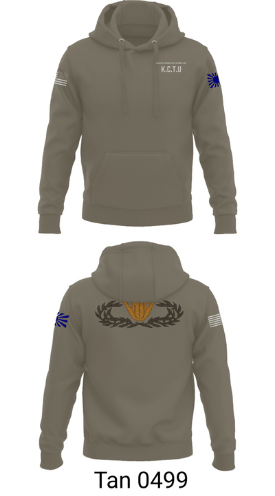 KISARAZU COMBAT TRAINING UNIT Hoodie - 78