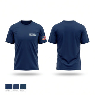 Old School Cotton Feel Shirt, Hopewell Fire Department, Fire Department, Teamtime, Team time, sublimation, custom sports apparel, team uniforms, spirit wear, spiritwear, sports uniforms, custom shirts, team store, custom team store, fundraiser sports, apparel fundraiser