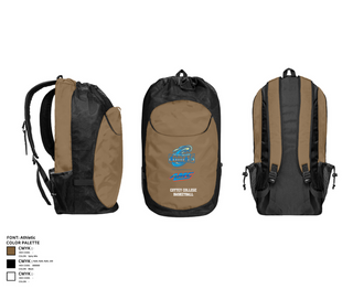 Gear Bag, Cottey College Basketball, Women's Basketball, Teamtime, Team time, sublimation, custom sports apparel, team uniforms, spirit wear, spiritwear, sports uniforms, custom shirts, team store, custom team store, fundraiser sports, apparel fundraiser