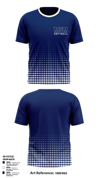 Mount Saint Mary  Short Sleeve Performance Shirt - 1