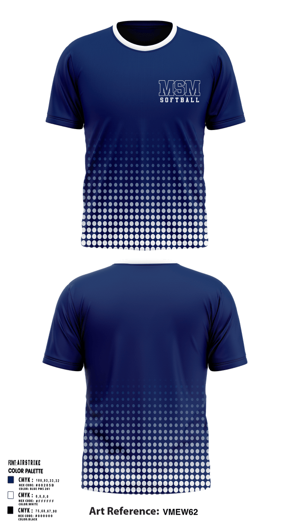 Mount Saint Mary  Short Sleeve Performance Shirt - 1