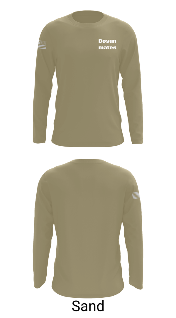 Long Sleeve Performance Shirt, Bosun mates, Navy, Teamtime, Team time, sublimation, custom sports apparel, team uniforms, spirit wear, spiritwear, sports uniforms, custom shirts, team store, custom team store, fundraiser sports, apparel fundraiser